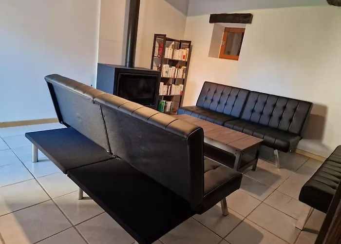 度假居 Enclos De La Rive 15 Pers Avec Piscine Chauffee *